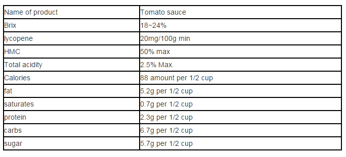 tomato-sauce-specification